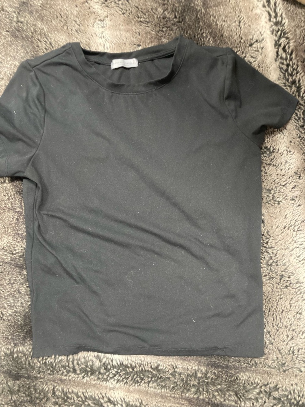 Frankee & Skylarr Black Crewneck Tee